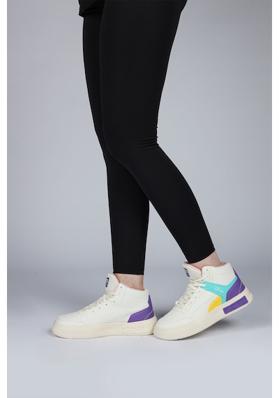 Jump 28756 Yüksek Bilekli Bej Kadın Sneaker Günlük Spor Ayakkabı Bej Jump 28756 Yüksek Bilekli Bej Kadın Sneaker Günlük Spor Ayakkabı Bej