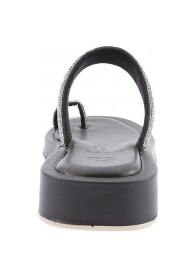 Dgn 007 Kadin Silver Taşli Parmak Arasi Terlik 007-2297-R1534 Siyah