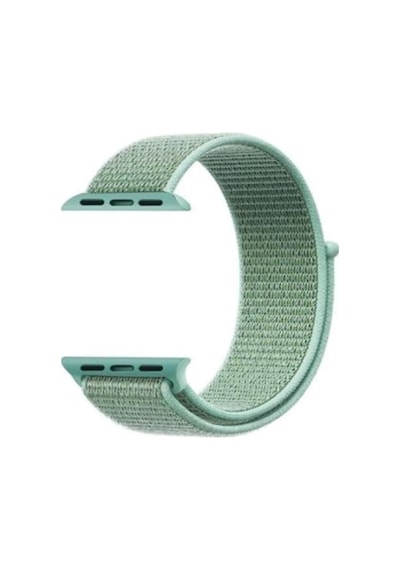 Adige  Apple Uyumlu  Watch  Se 44mm Kordon Kayış Kumaş Cırtlı