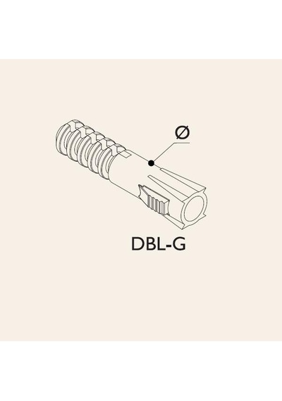 Gürçay Plastik Dübel 6Mm 20 Adet