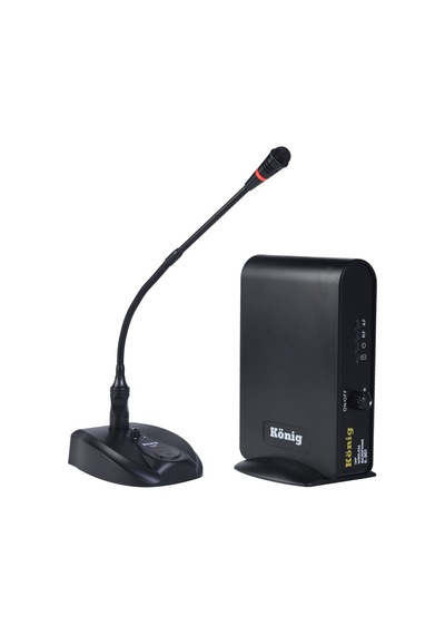 König Uhf Kablosuz Masa Mikrofonu K-301 M
