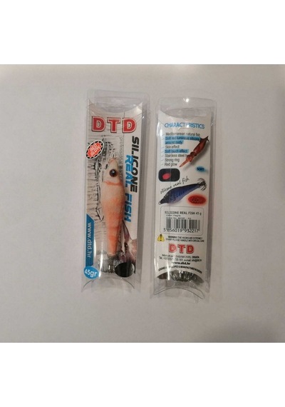 Silicone Real Fish 45gr. Kalamar Zokası
