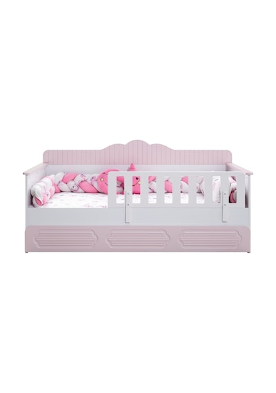 Yavrulu Karyola, Flower Yavrulu Montessori Karyola Pembe-90 X 190