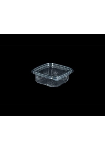 Kullan At Plastik Kilitli Şeffaf Düz Kapaklı Gıda Sakalam Kabı Sızdırmaz Kap 50 x 250 G