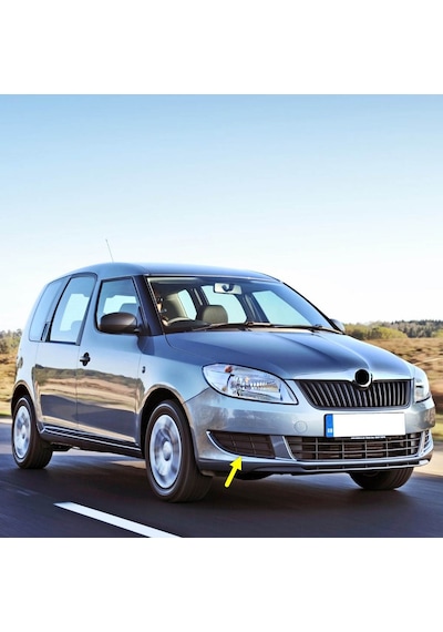 Skoda Roomster 2011-14 Ön Tampon Sağ Sis Kapağı Sissiz 5j0807368a