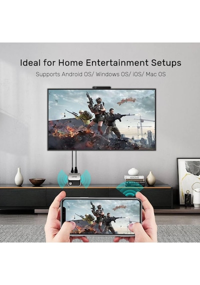 Unıtek Wıreless 4k&60hz Kablosuz Görüntü Aktarıcı V1162b01