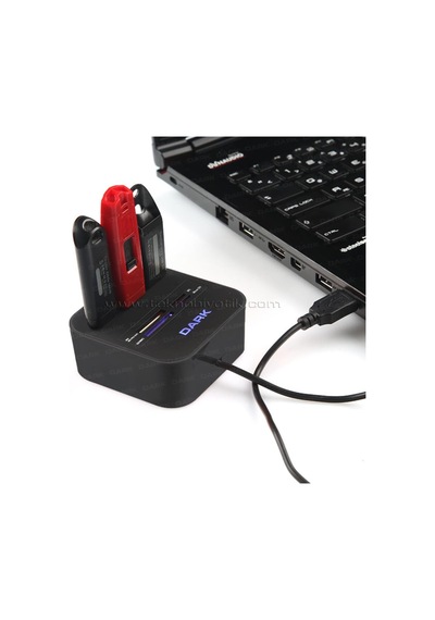 Dark Usb 2.0 Çoklu Kart Okuyucu Ve 3Xusb 2.0 Çoklayıcı Hub (Siyah)