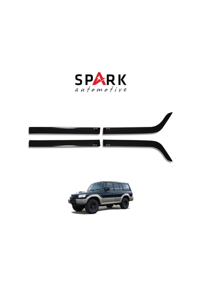 Hyundai Galloper 1997-2003 Yıl Aralığı Yan Cam Rüzgarlık 4 Prç.