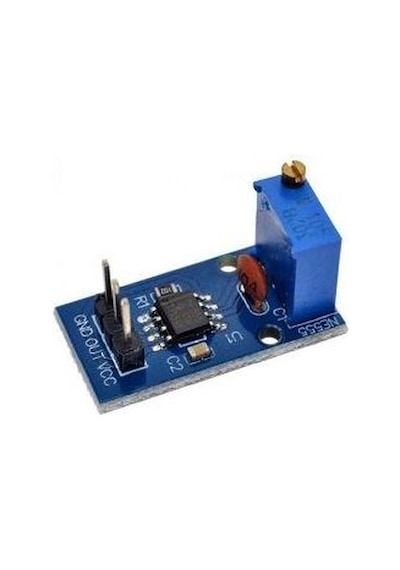 Rfkumanda-Ne555 Ayarlanabilir Pulse Kare Dalga Osilatör Modülü