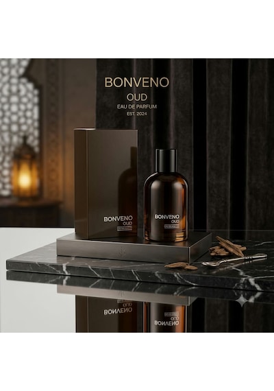 Bonveno Oud Kahverengi + Oud Kahverengi + Oud Kahverengi Edp 100 Ml Erkek Parfüm Set 3adet Aromatik - Odunsu