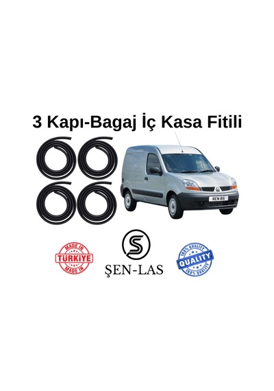 Renault Kango Panelvan 1998-2007 Şen-las 3 Kapı + Bagaj Fitili Şl33808