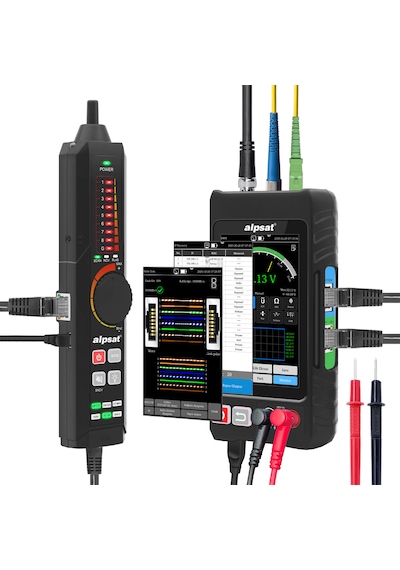 As328 Rj45 Ağ Kablosu, Fiber Kablo Ve Zayıf Akım Kablosu Test Cihazı