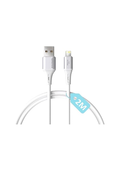 Usb A-lightning, 2metre, 3.1a Hızlı Şarj Kablosu, Remorax Wahoo 1ad X 2metre Beyaz Diğer