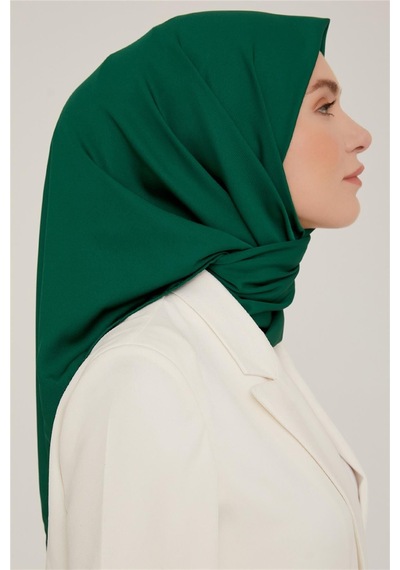 Armine Düz Twill Eşarp - Zümrüt 787 - Zümrüt 787