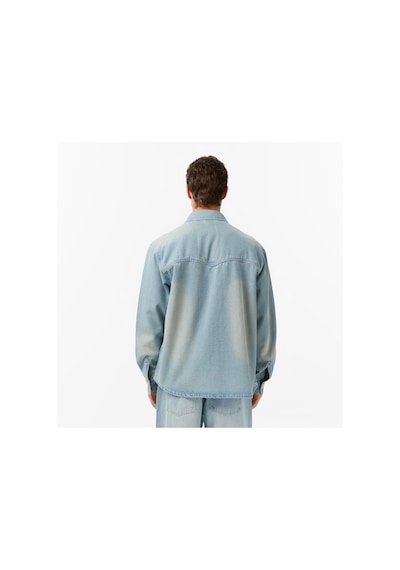 Karl Kani Og Western Denim Erkek Mavi Ceket Km253-007-1 Mavi