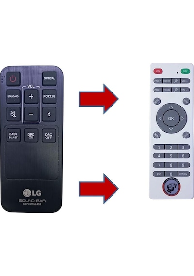 LG Uyumlu Cov33552433 Soundbar Uzaktan Kumandası