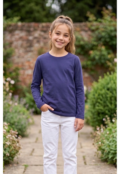 Kiagu İndigo Uzun Kol Basic T-shirt- Terletmeyen Esnek Kumaş Pamuklu Mevsimlik İndigo Uzunkol Kız Çocuk Tsort İndigo - 896383328 İndigo Kiagu İndigo Uzun Kol Basic T-shirt- Terletmeyen Esnek Kumaş Pamuklu Mevsimlik İndigo Uzunkol Kız Çocuk Tsort İndigo - 896383328 İndigo