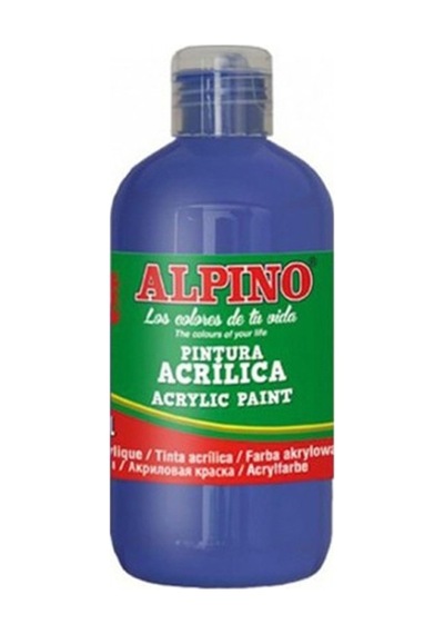 Alpino Akrilik Boya 100 Ml Mavi Çok Renkli