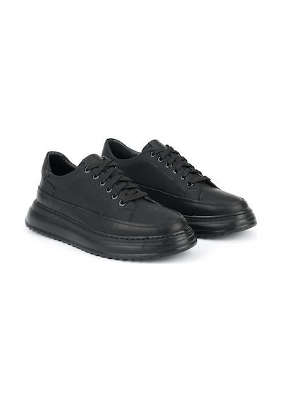 Ziya Erkek Hakiki Deri Günlük Sneaker 161983z4022 Siyah 161983z4022 000 40