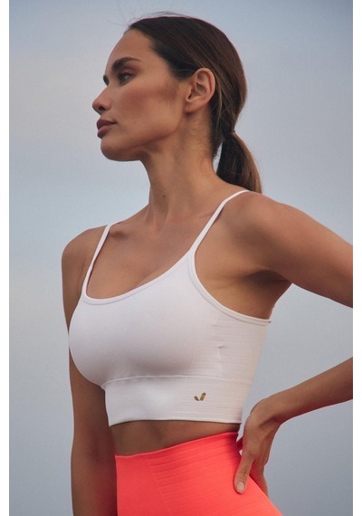 Jerf Gela Ayar Askılı Sport Bralet Beyaz 001
