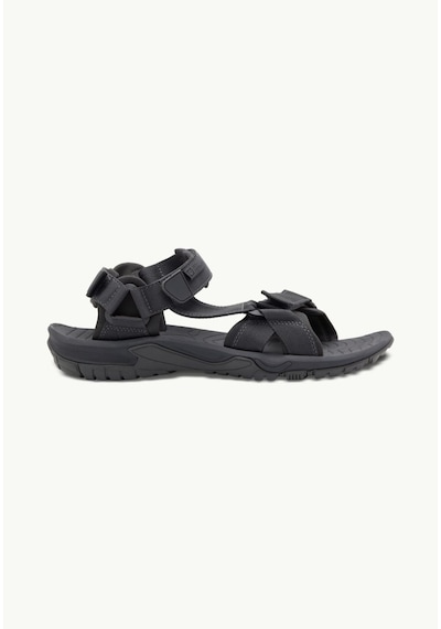 Jack Wolfskin 4019021 6350 Lakewood Ride Sandal M Phantom Erkek Sandalet Siyah