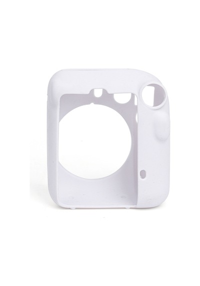 Instax Mini 12 Makine Uyumlu Beyaz Koruyucu Silikon Kılıf