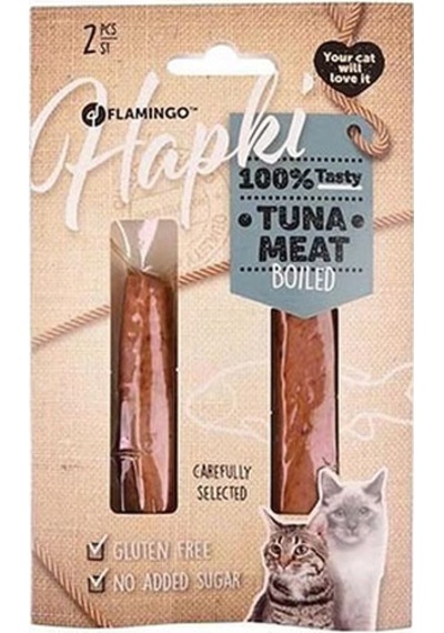Flamingo Hapki Pişirilmiş Ton Balıklı Kedi Ödül Maması 2li 35 Gr 137-30050.01