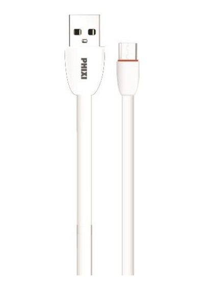 Phixi CB411M Force Yassı Kablolu 1M Micro USB Şarj ve Data Kablosu