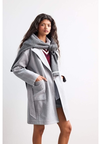 Defacto Regular Fit Kaşe Kaşe E8636ax25augr476 Gri
