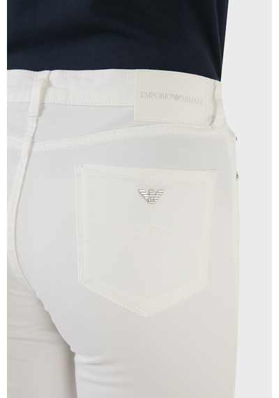 Emporio Armani Bayan Kot Pantolon 3L2J20 2N8Hz 0101-Beyaz