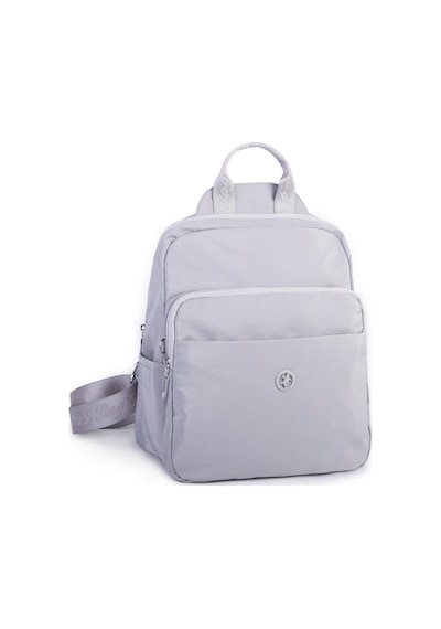 Nas Bag Kadın Çok Gözlü Su Geçirmez Water Proof Ultra Hafif Sırt Çantası Gri