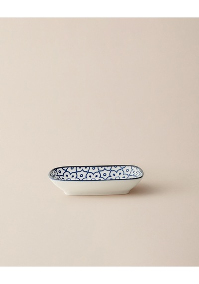 Reve Bleu Lucida Tabak - 12 Cm - Mavi/beyaz 8684427225097 Çok Renkli