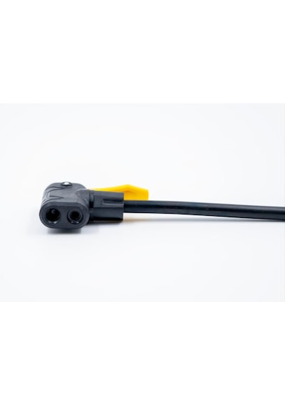 Kron Raptor Çift Pistonlu Dijital Göstergeli Ayaklı Basmalı Pompa 160 Psi Siyah - Sarı