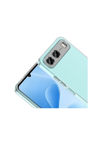 Maks Technology İnfinix Hot 60i 5g Kılıf Mkst Süper Silikon Kapak - Şeffaf