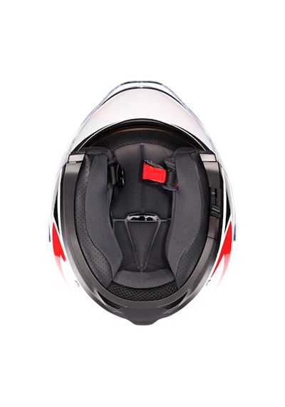 Agv Kask/ırıdes Tolosa Black Grey Red Conf Siyah