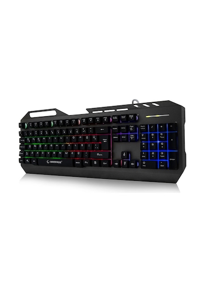 Rampage KB-R73 Usb Kablolu Aydınlatmalı Metal Kasa Gaming Q Klavye