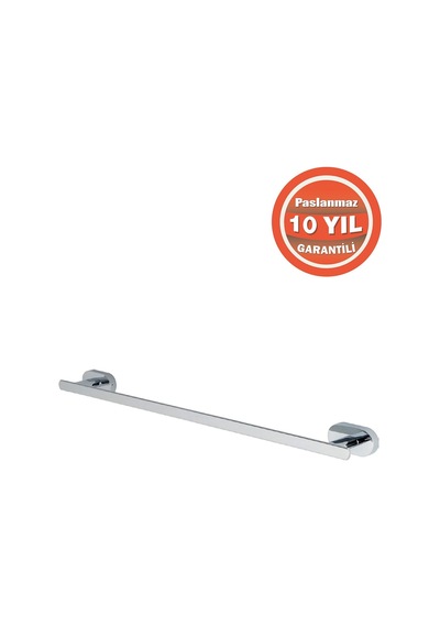 Çelik Banyo Paslanmaz Pirinç Zirve Uzun Havluluk 50 Cm Krom