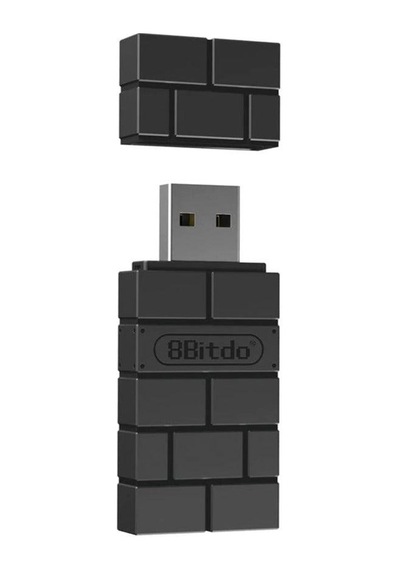 8bitdo Usb Wireless Adapter 2 Bluetooth 4.0 Oyun Kolu Usb Adaptörü Siyah