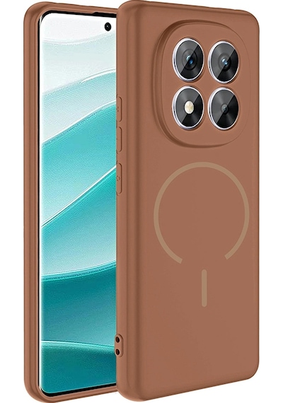 Xiaomi Redmi Note 14 Pro 5g Kılıf M-safe Şarj Özellikli Zore Meta Kapak Çok Renkli