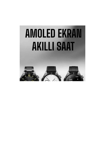 Mey İthalat Akıllı Saat Metal Kordonlu Gps Ve Nfc Uyumlu Arama Cevaplayan