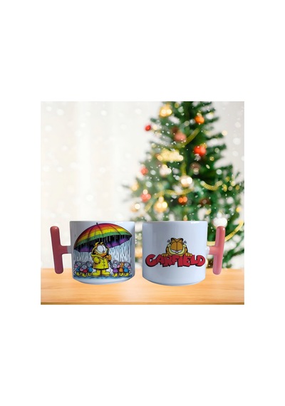 Garfield Kupa Bardak Tek Adet 0161 Çok Renkli