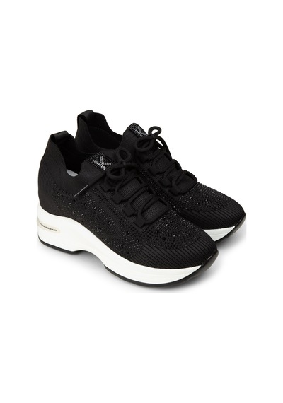 Deery Kadın Siyah Gizli Topuk Sneaker Ayakkabı - K5050zsyhc01 Siyah