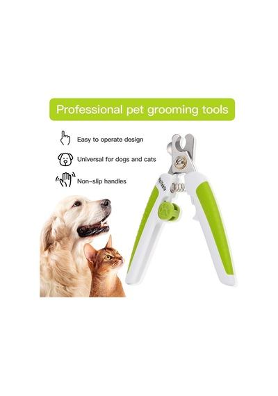 Güvenlik Koruyucuları Ve Tırnak Dosyaları İle Profesyonel Köpek Tırnak Makası - Ergonomik Tasarım, Kolay Ve Güv