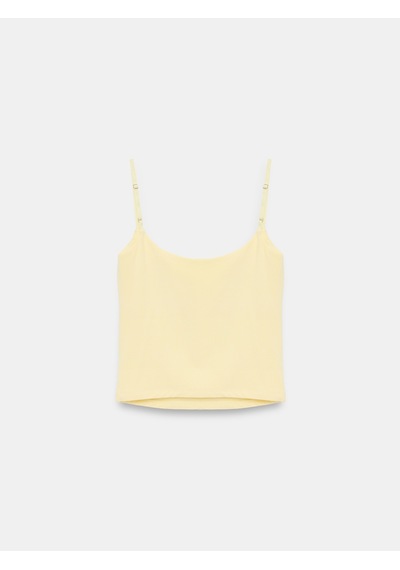 Dilvin 21200 Bra-free Askılı Top-açık Sarı