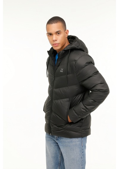 M-sn541 Marıo Coat 2pr Siyah Erkek Kısa Kaban Siyah