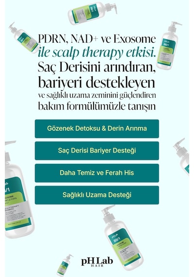 Phlab Hair Pdrn Nad+ & Exosome Hair & Scalp Care Şampuan 250 ML