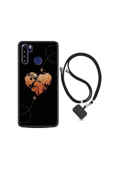 Reeder P13 Blue Max Kilif Desenli Ipli Askili Plane Heart 1721 522845574