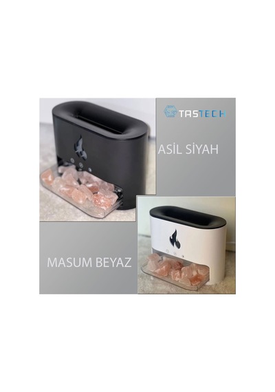 3d Alevli Oda Hava Nemlendirici Himalaya Tuzlu Aroma Difizör 250 Ml Ultrasonik Koku Cihazı