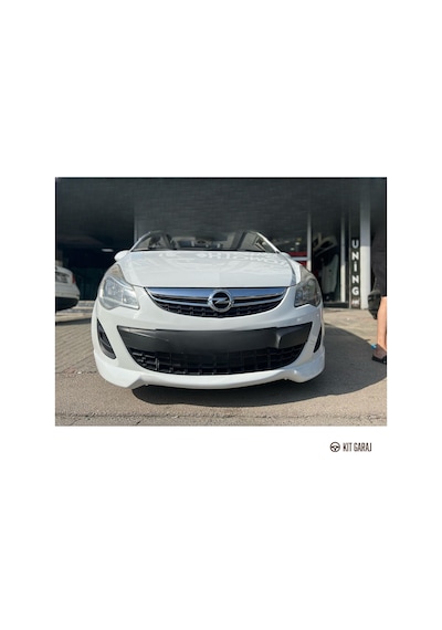 Opel Corsa Makyajlı Ön Ek Plastik Boyasız