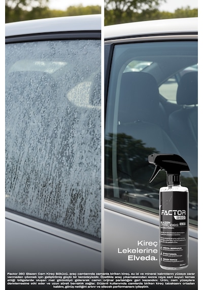 Factor 360 Glazen Cam Kireç Sökücü 500 Ml